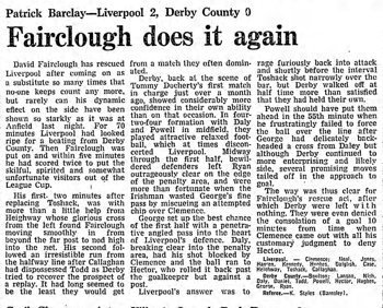 Guardian match report