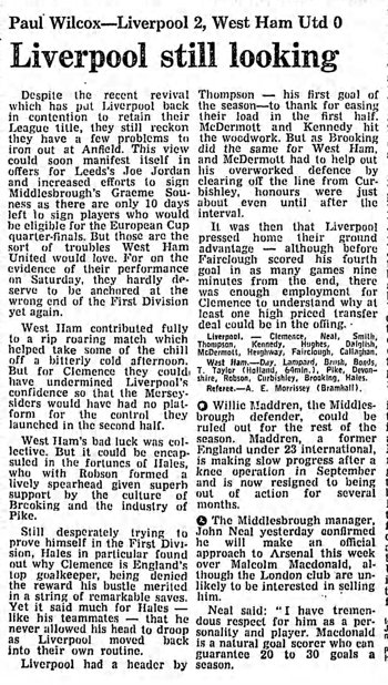 Guardian match report