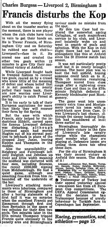 Guardian match report