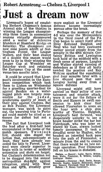 Guardian match report