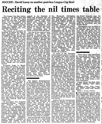 Guardian match report