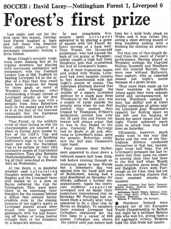 Guardian match report