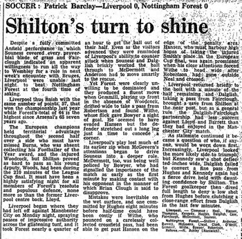 Guardian match report