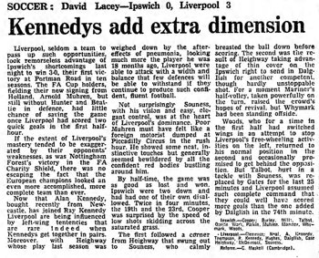 Guardian match report