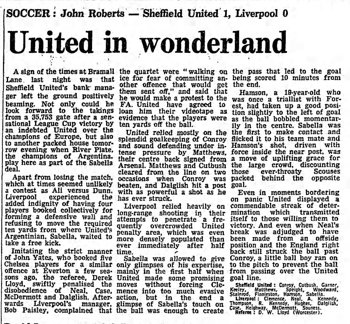 Guardian match report