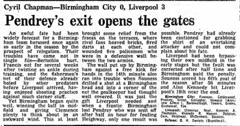 Guardian match report