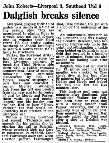 Guardian match report