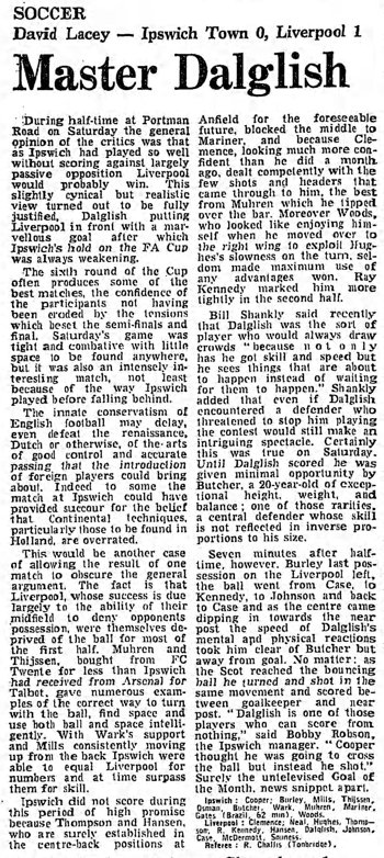 Guardian match report