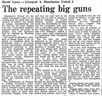 Guardian match report