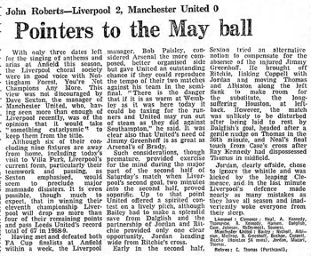 Guardian match report