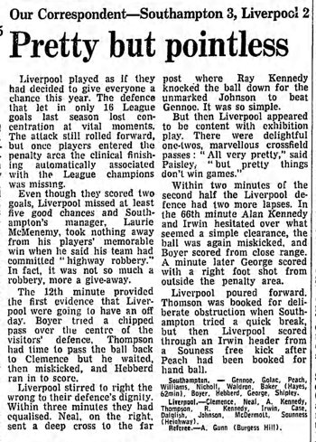 Guardian match report