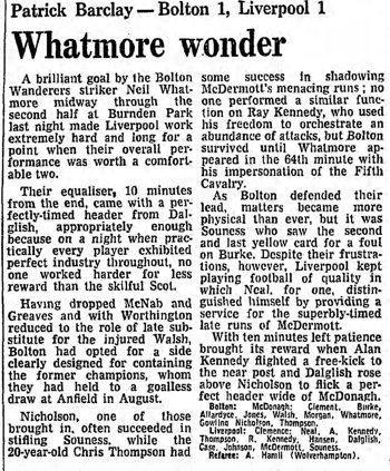 Guardian match report