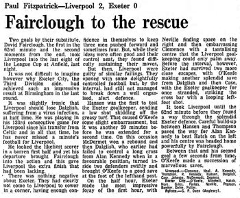 Guardian match report