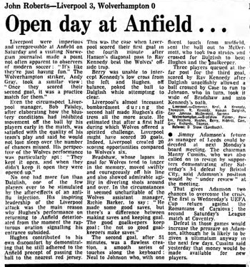 Guardian match report