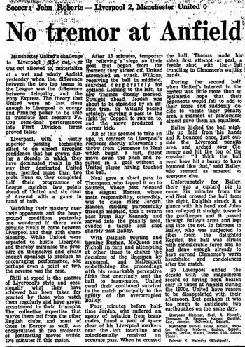 Guardian match report