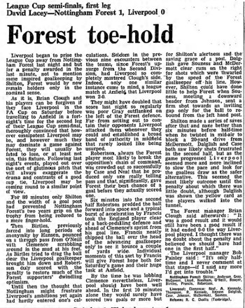 Guardian match report