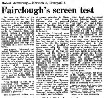 Guardian match report