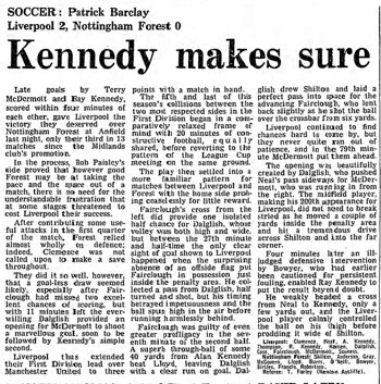 Guardian match report