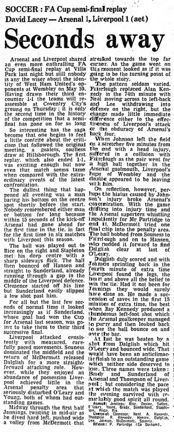 Guardian match report