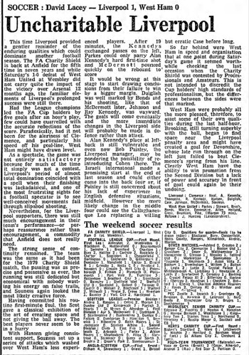 Guardian match report