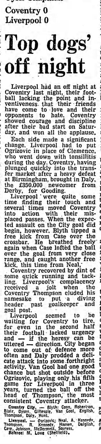 Guardian match report