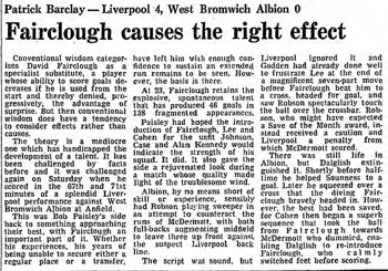 Guardian match report