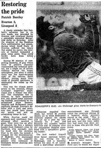 Guardian match report
