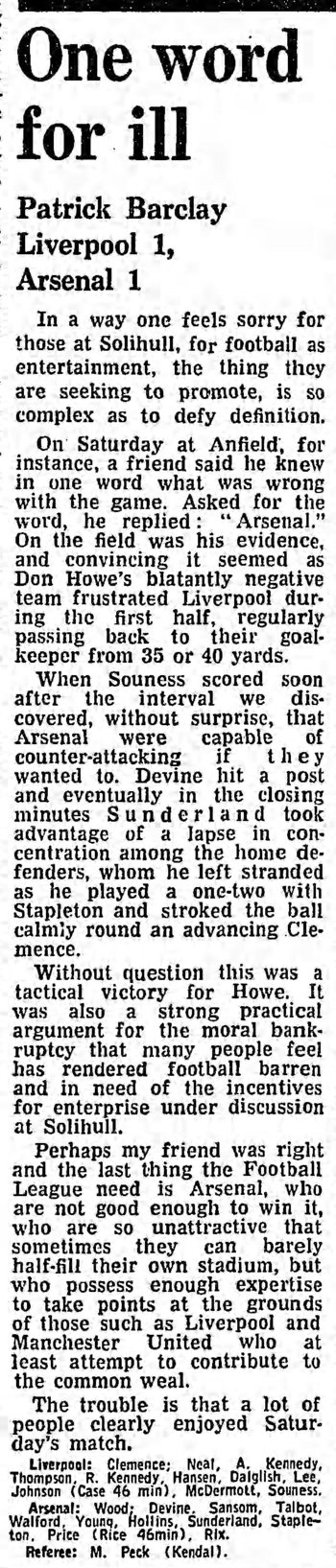 Guardian match report