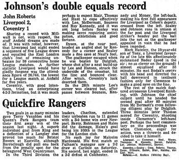 Guardian match report