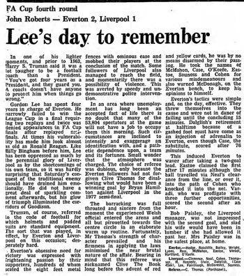 Guardian match report