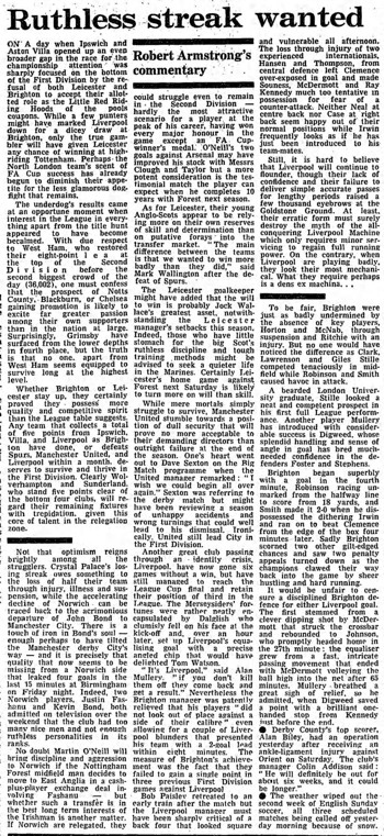 Guardian match report