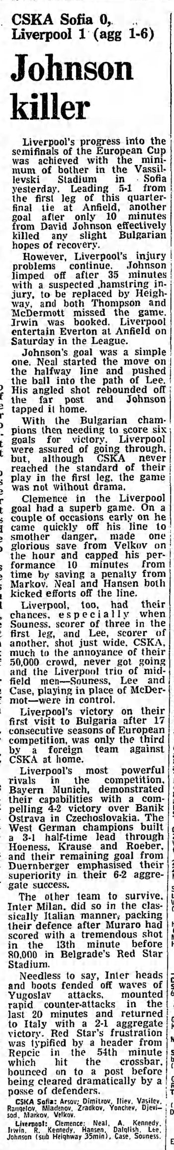 Guardian match report