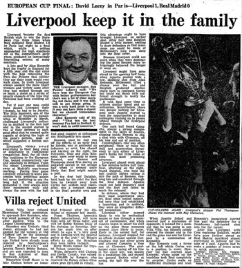 Guardian match report