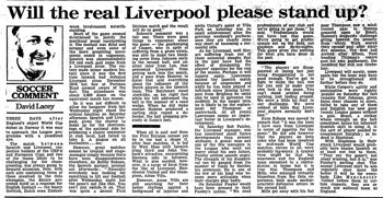 Guardian match report