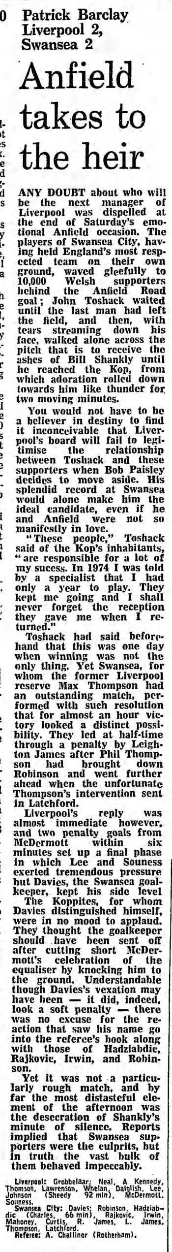 Guardian match report