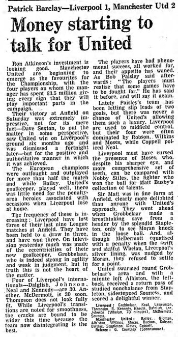 Guardian match report