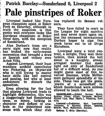 Guardian match report