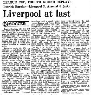 Guardian match report