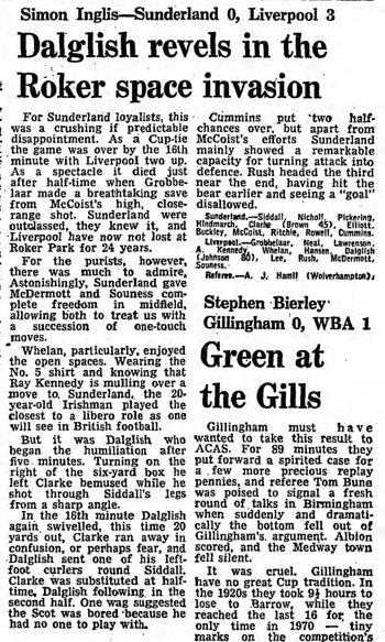 Guardian match report