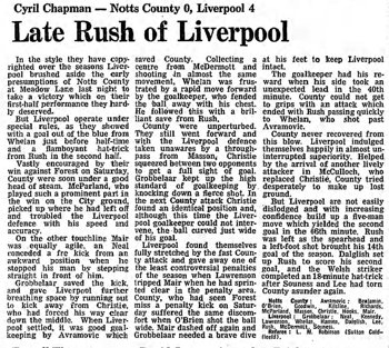 Guardian match report