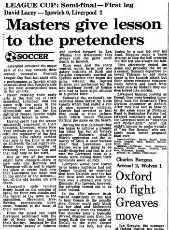 Guardian match report