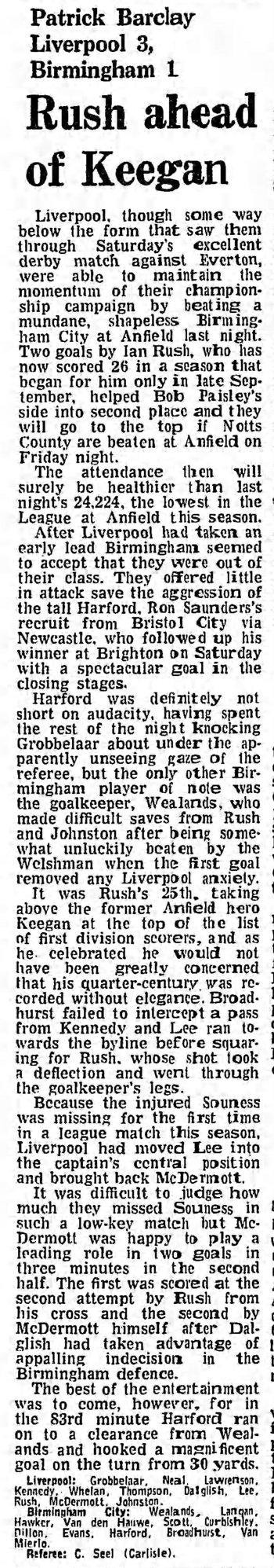 Guardian match report