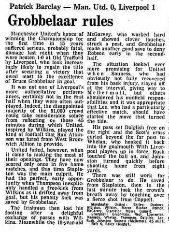 Guardian match report