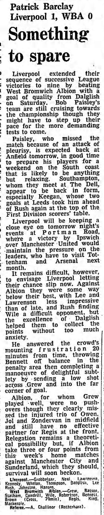 Guardian match report