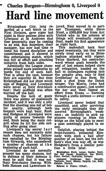 Guardian match report