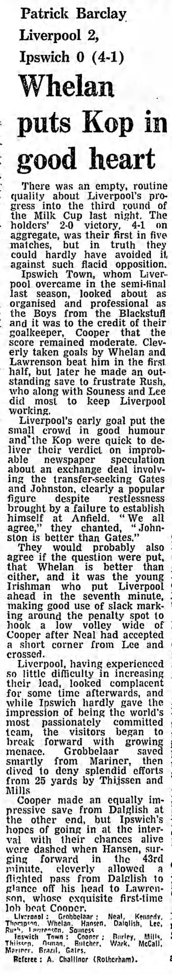 Guardian match report