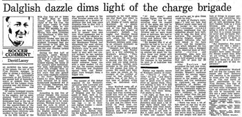 Guardian match report