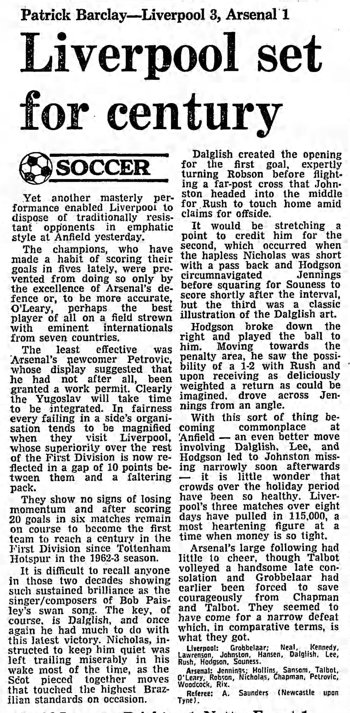 Guardian match report