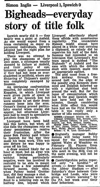 Guardian match report