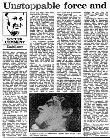 Guardian match report